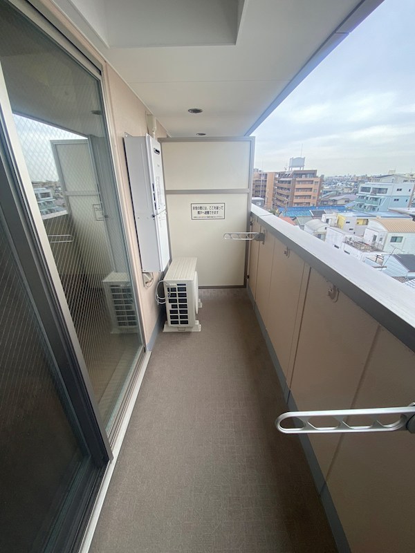 重陽楼 ベランダ