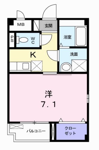 メゾン・ソウザⅡ 間取り