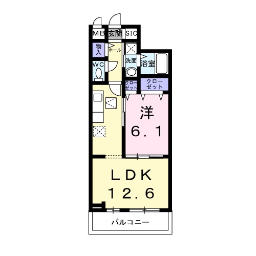 ココ　シュシュ 間取り