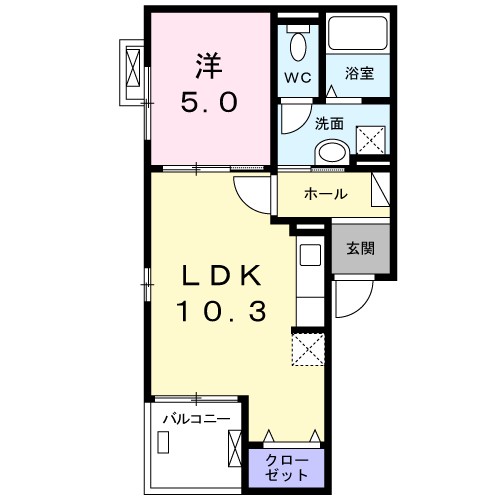 エレガンス上郡 間取り