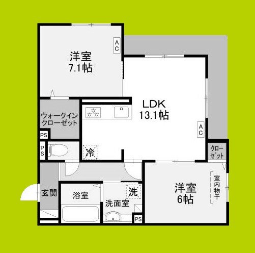 エクシードⅡ 間取り