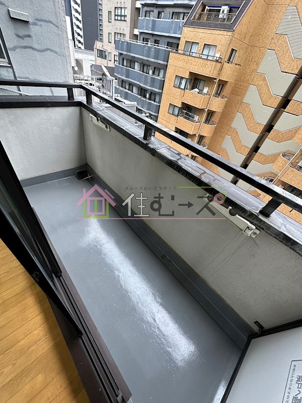 ドエル南船場 ベランダ