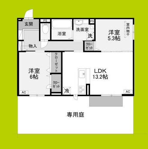 エクシードⅡ 間取り