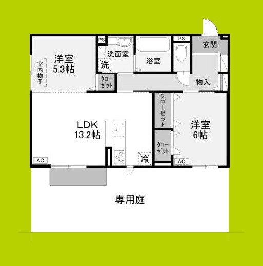 エクシードⅡ 間取り