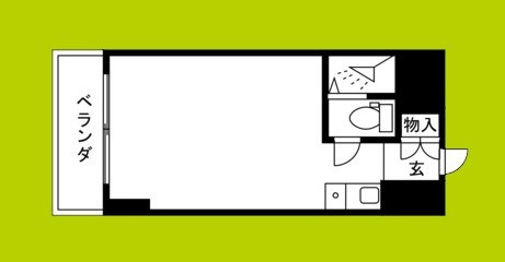 パレダイト谷町 間取り