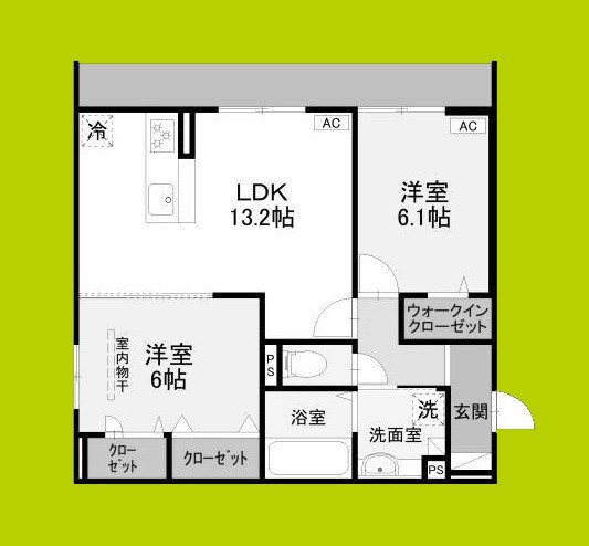 エクシードⅡ 間取り