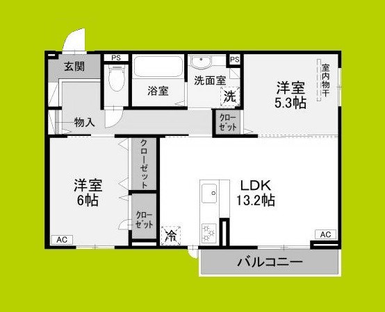 エクシードⅡ 間取り