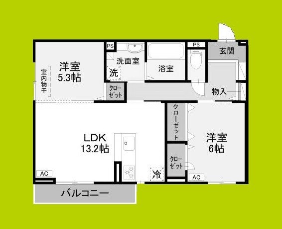 エクシードⅡ 間取り