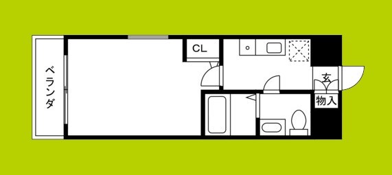 エスリード京橋Ⅲ番館 間取り