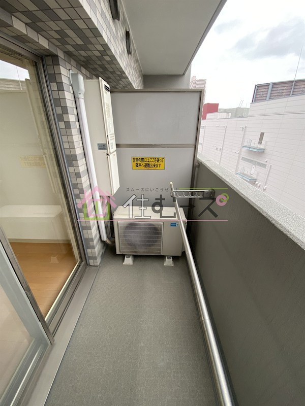 エスリード京橋Ⅲ番館 ベランダ