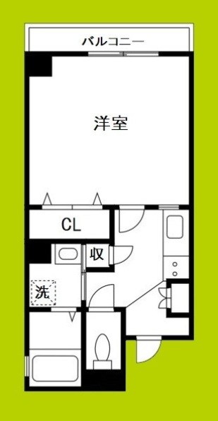 キャナルコート松屋町 間取り