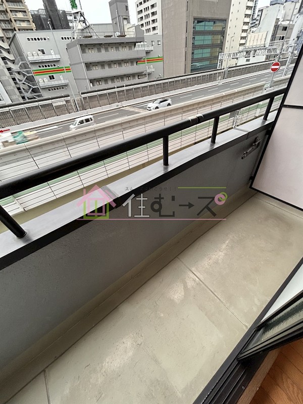 キャナルコート松屋町 ベランダ