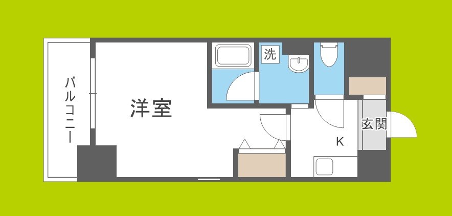 フォーチュン松屋町 間取り