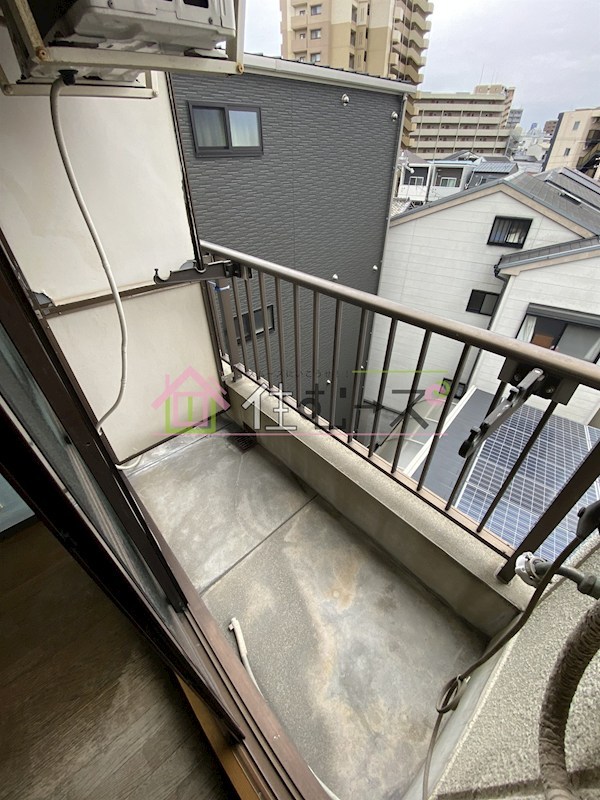 山村ハイツ ベランダ