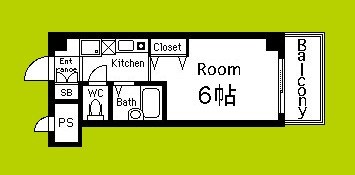 サンシャイン戸川 間取り