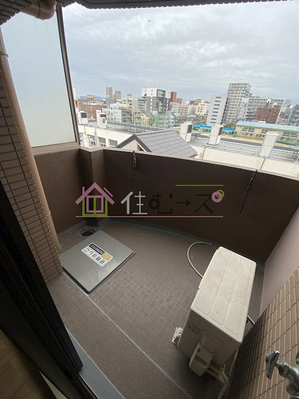 朝日プラザ都島Ⅱ ベランダ