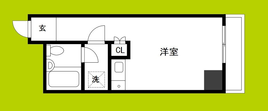 ダイアパレス谷町第三 間取り