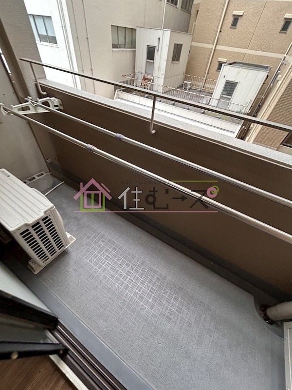 ダイアパレス谷町第三 ベランダ