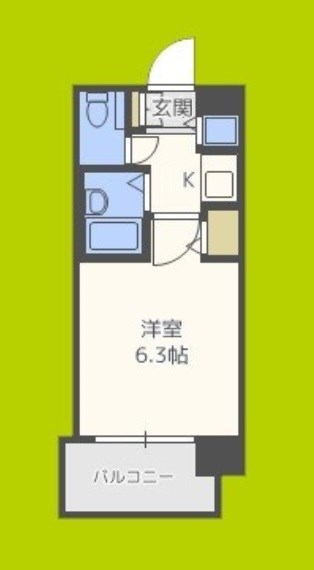 ディナスティ清水谷Ⅲ 間取り
