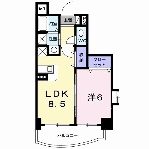 アット長田 間取り