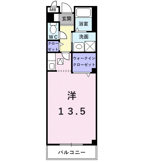 シェアー・ウエスト 間取り