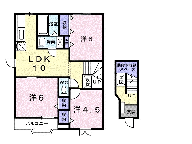 ＮＧＴ－２１&rsquo;ＦＵＫＵＤＡ 間取り