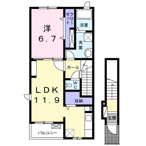 リヴェールＫ 間取り