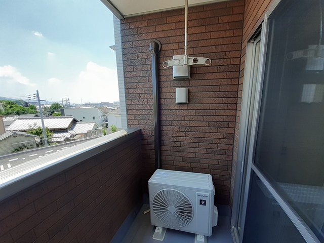 グレース讃良 ベランダ