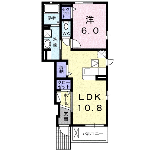 ジュネス　アストル 間取り