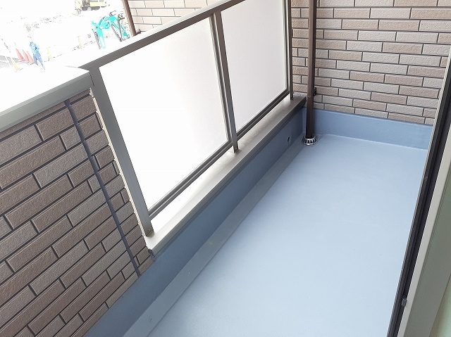 プラシード上泉 ベランダ