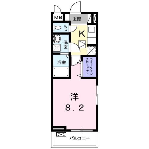 パン・ボヌール 間取り