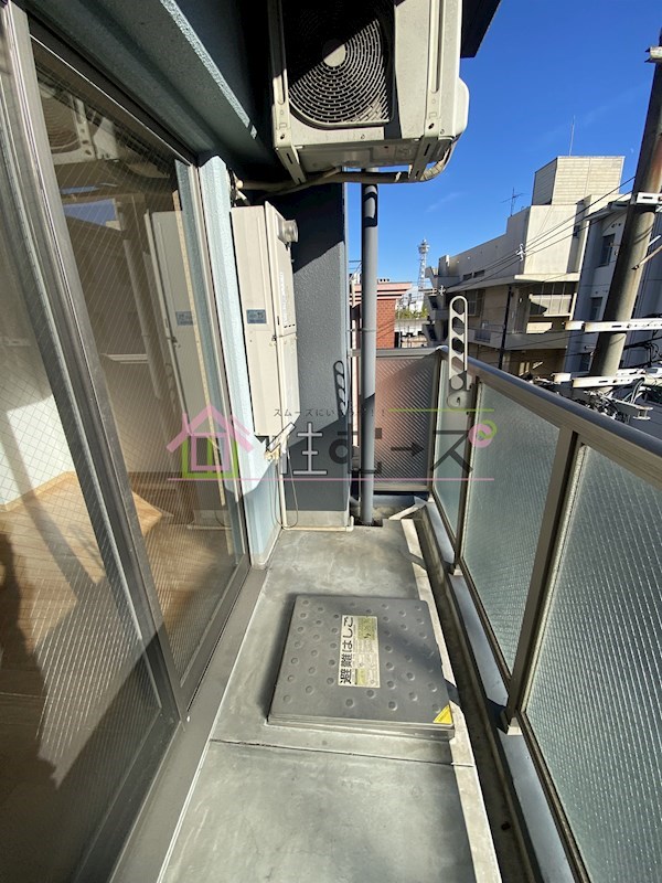 グランパシフィック大国町 ベランダ