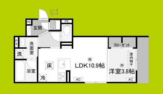 クラシスト新金岡 間取り
