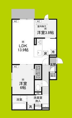 クラシスト新金岡 間取り