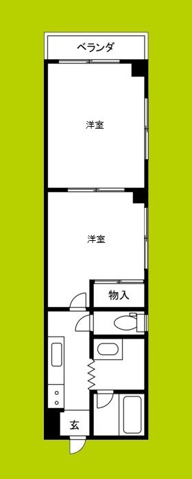 住之江ハウス 間取り