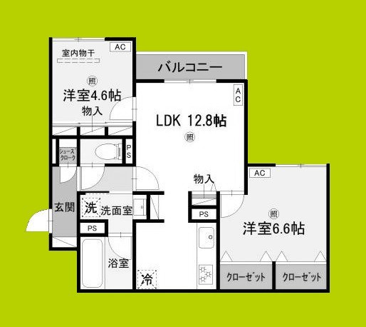 クラシスト新金岡 間取り
