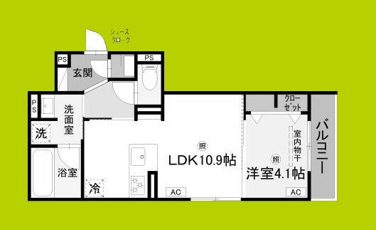 クラシスト新金岡 間取り