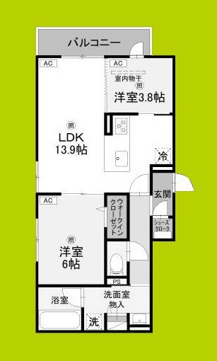 クラシスト新金岡 間取り