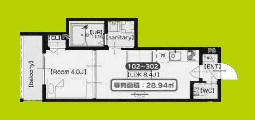 F asecia laso 間取り