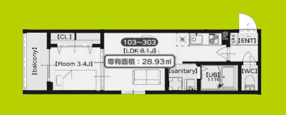 F asecia laso 間取り