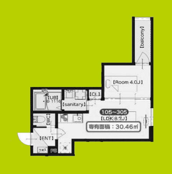 F asecia laso 間取り