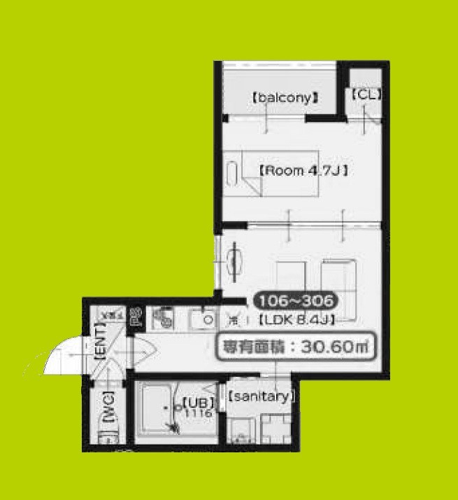 F asecia laso 間取り