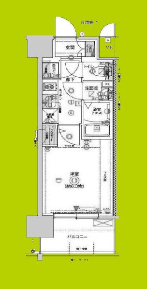 CREST TAPP 大阪EAST 間取り