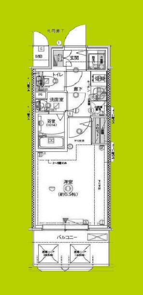 CREST TAPP 大阪EAST 間取り
