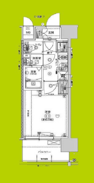 CREST TAPP 大阪EAST 間取り