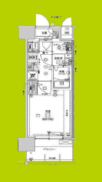 CREST TAPP 大阪EAST 間取り