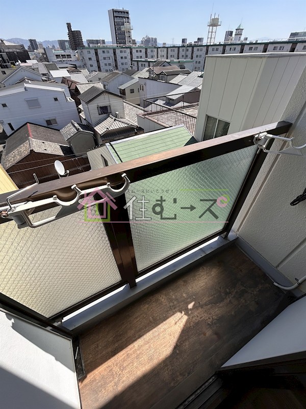 コンフォート緑橋 ベランダ