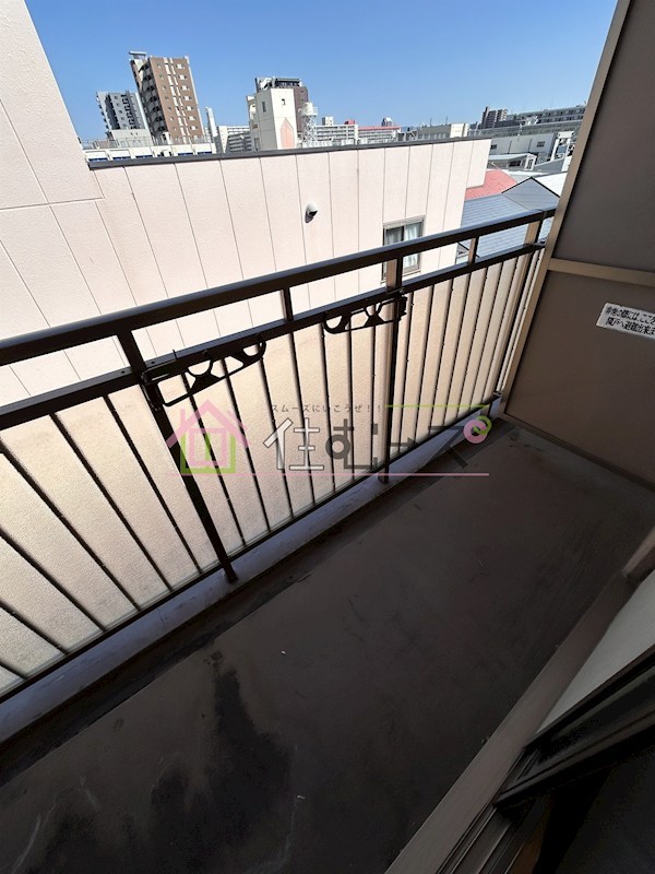 レジデンス関目  ベランダ