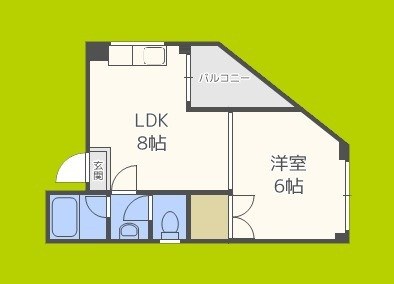 マンションマウンテン北島 間取り