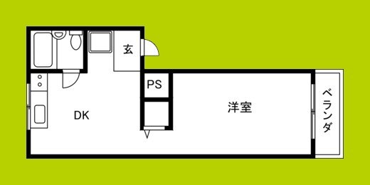 コーポかえで 間取り